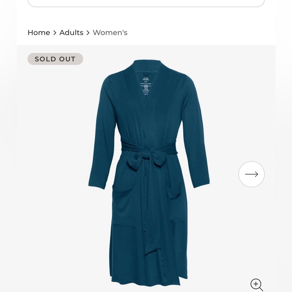 Posh Peanut Bamboo Super Soft Robe - Picture 2 of 11